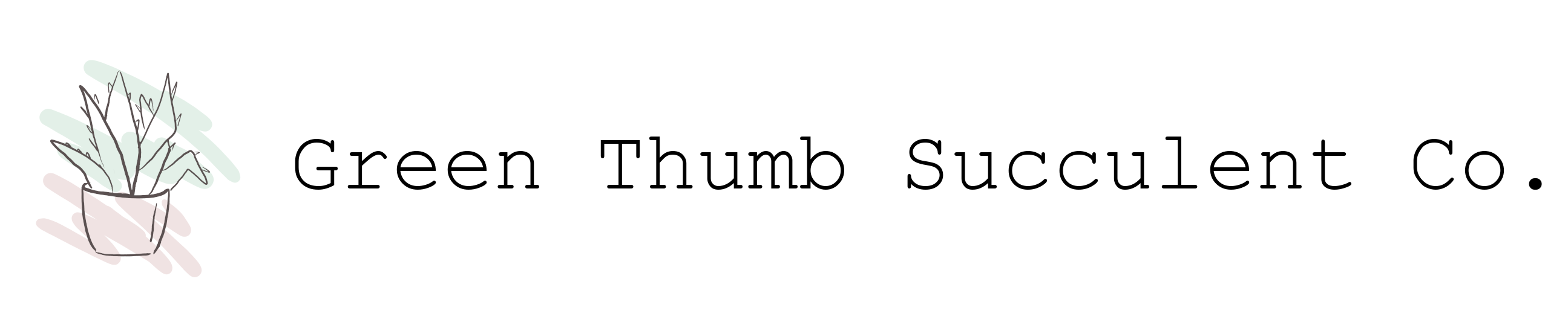 Green Thumb Succulents co. Logo