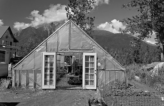 An old greenhouse